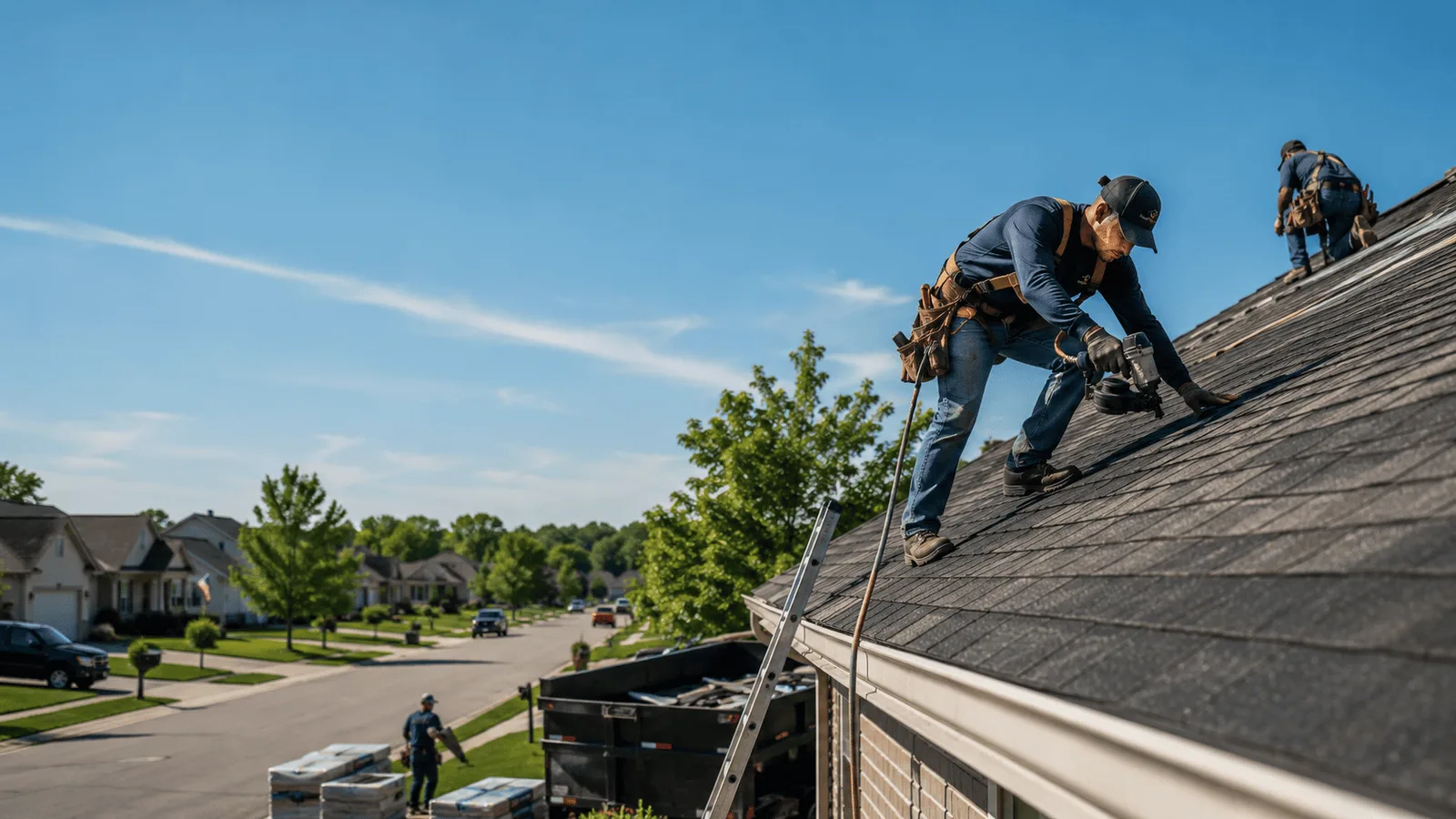Roof Inspection in Hathaway Pines, CA